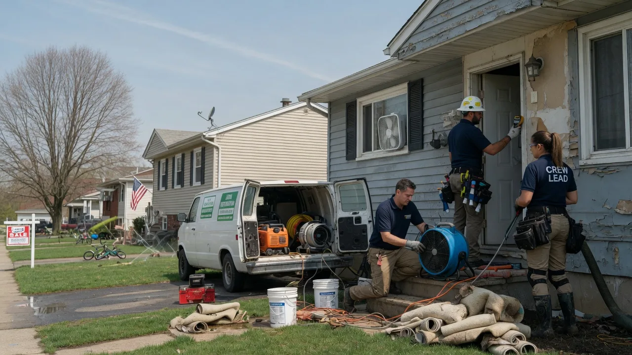 Flood Cleanup in Marietta, TX near me